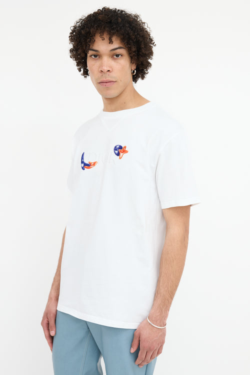 Dior X Kenny Scharf Logo T-Shirt
