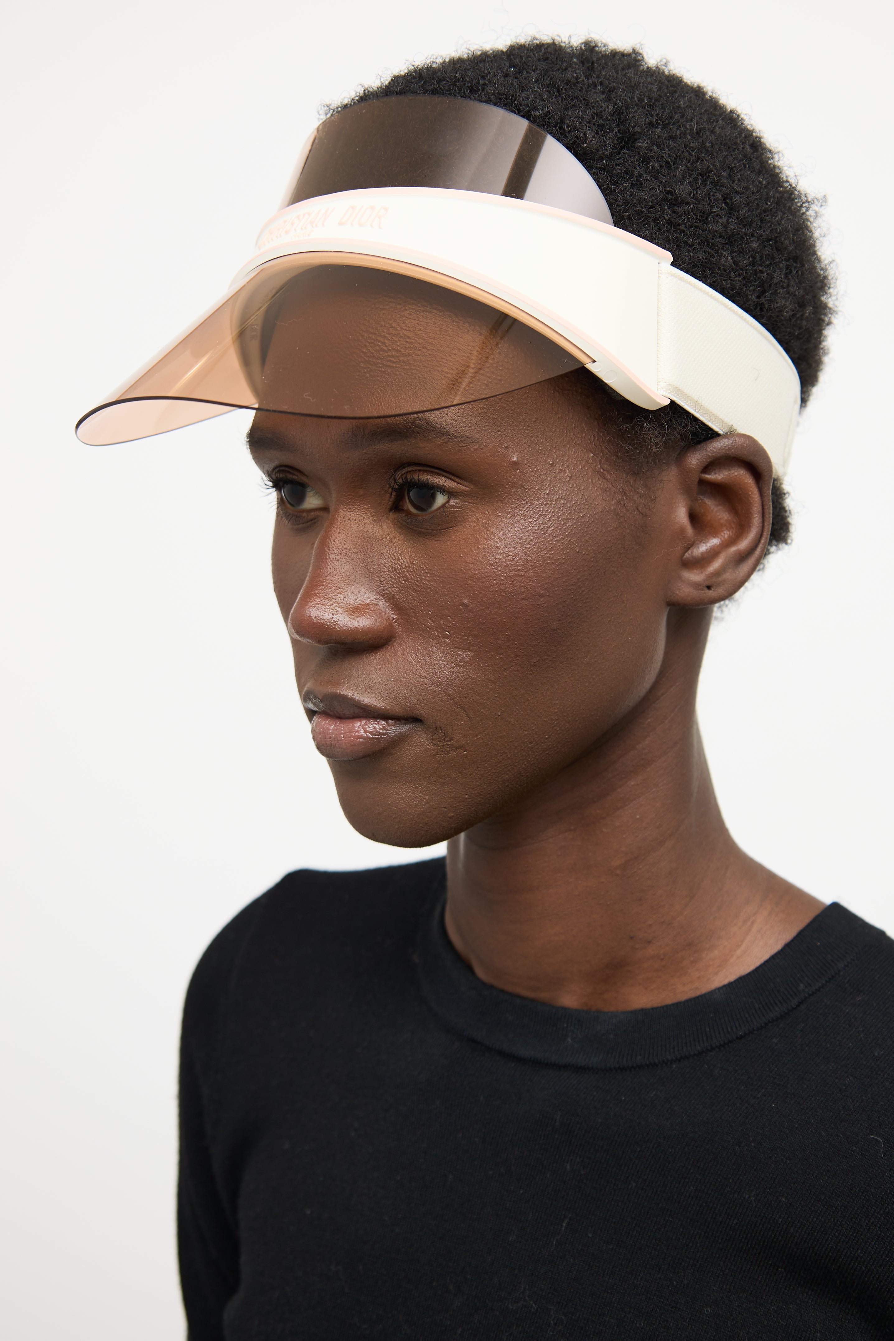 Dior Pink & White Club1 Visor