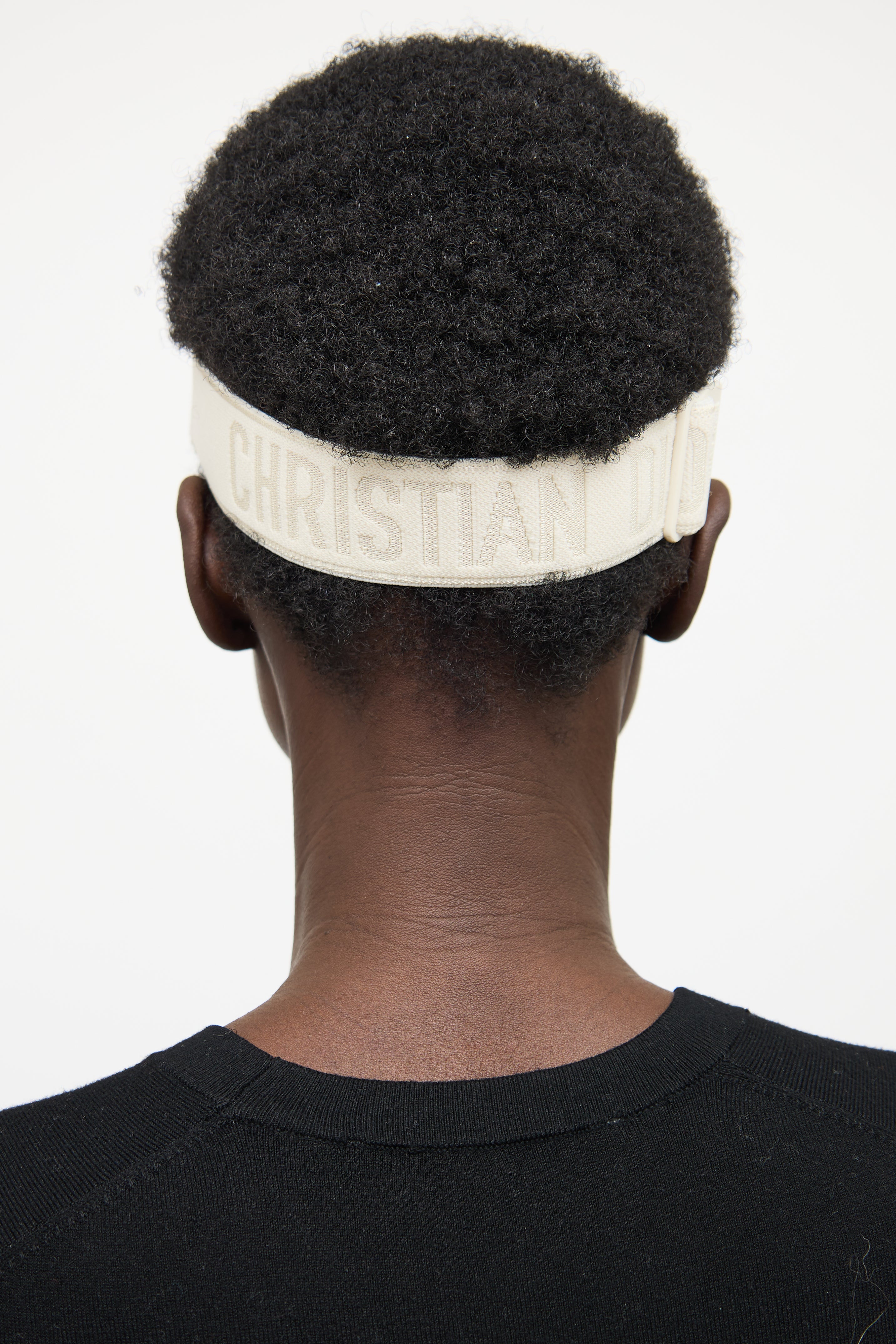 Dior Pink & White Club1 Visor