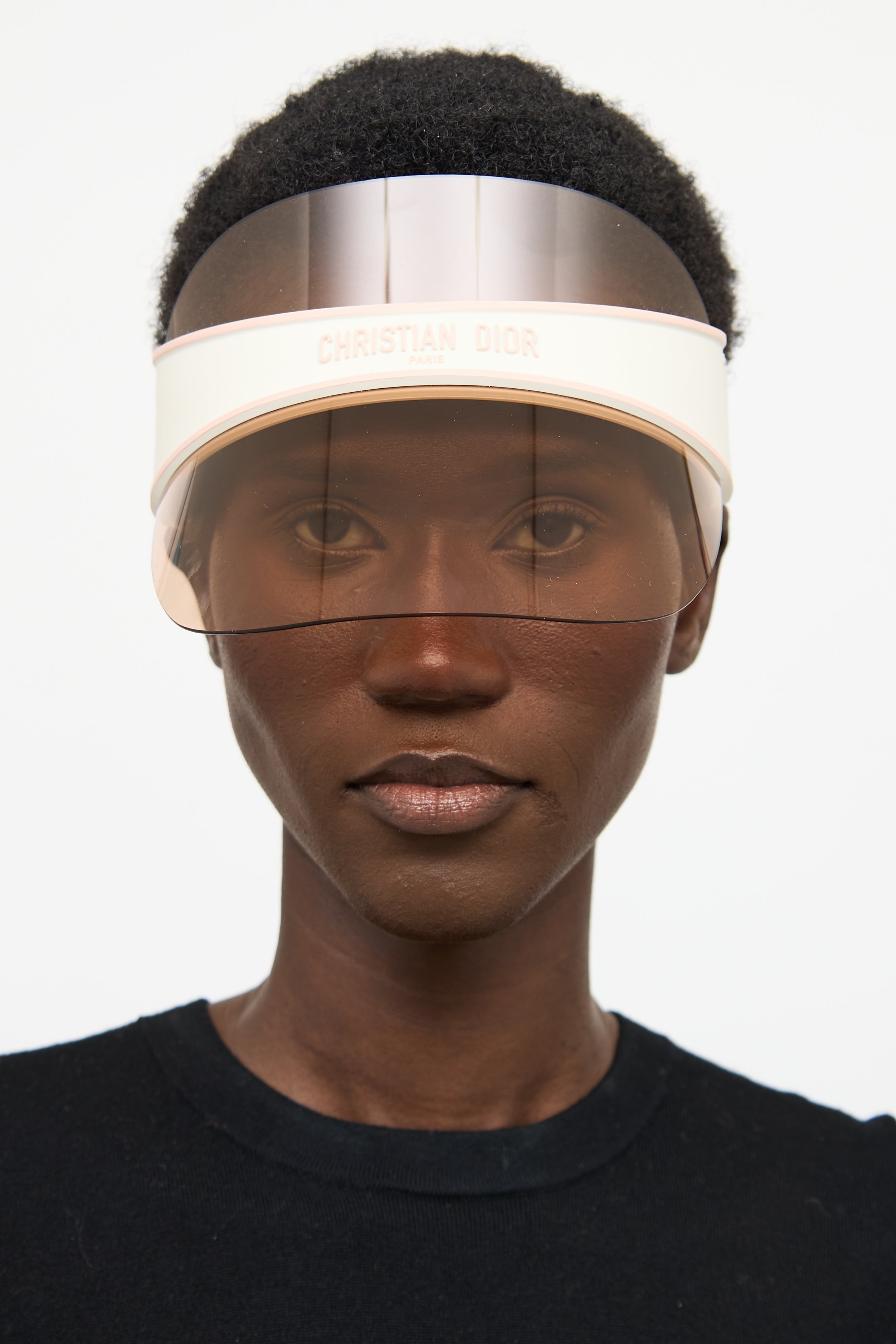 Dior Pink & White Club1 Visor