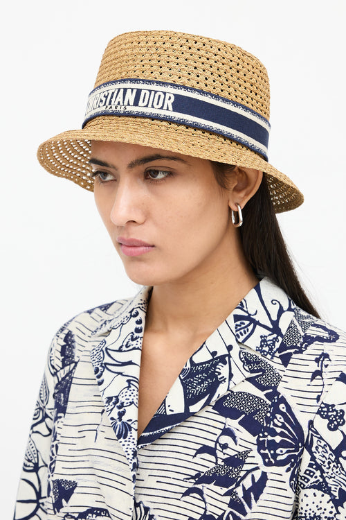 Straw D'Bobby Logo Hat