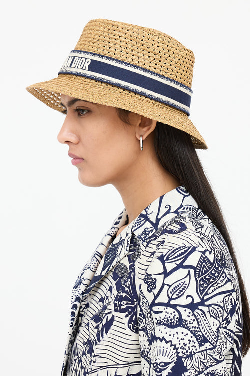 Straw D'Bobby Logo Hat