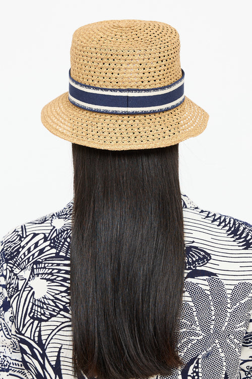 Straw D'Bobby Logo Hat