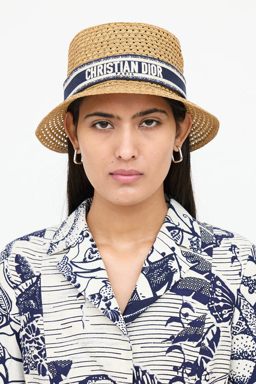 Straw D'Bobby Logo Hat