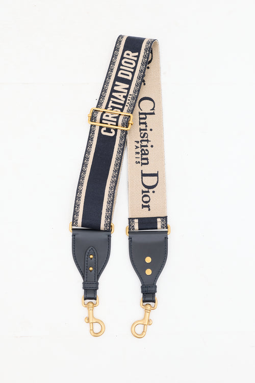 Dior Wicker & Oblique Jacquard Medium Lady Dior Bag