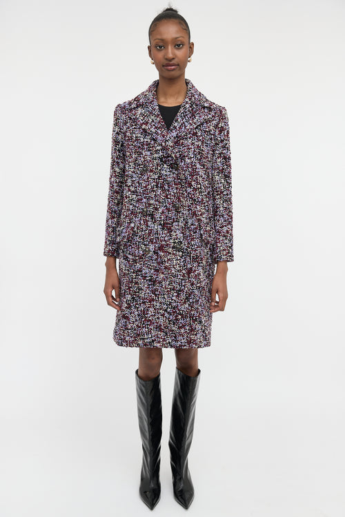Dior Wool Tweed Coat