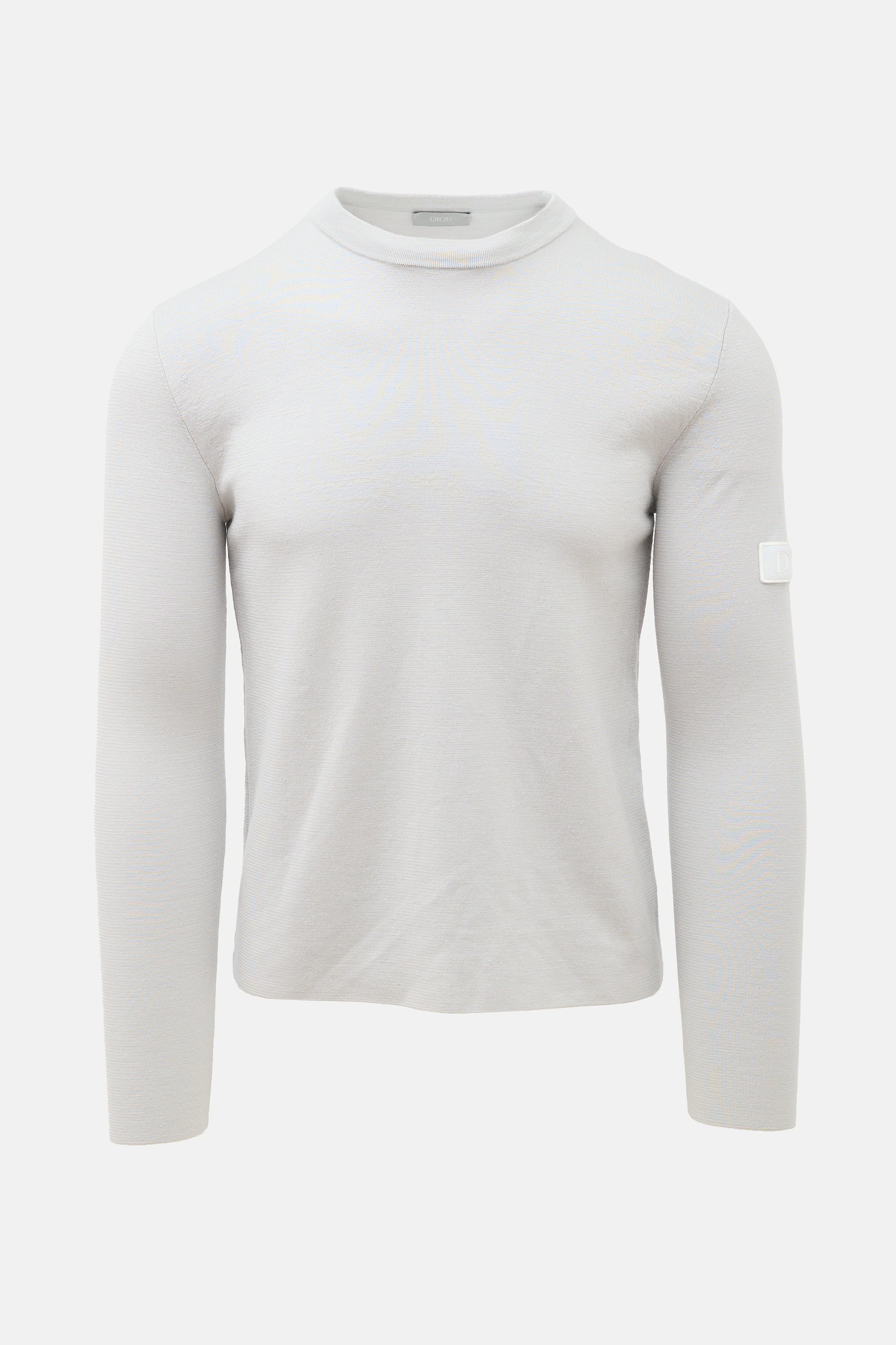 Dior Wool Velcro Logo Patch Sweater