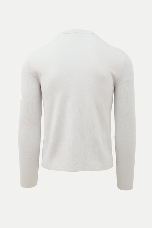 Dior Wool Velcro Logo Patch Sweater