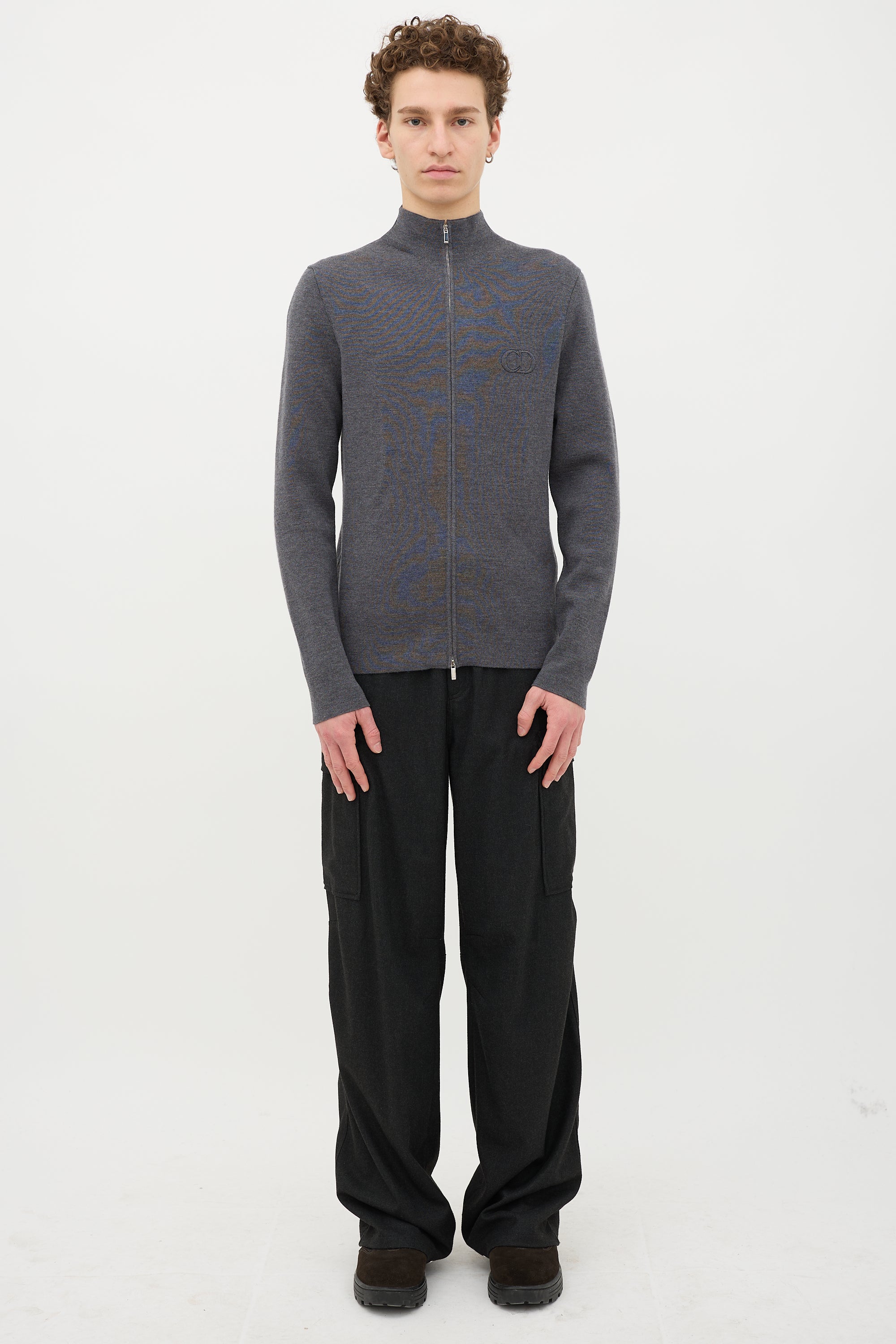 Dior Wool Zip Sweater