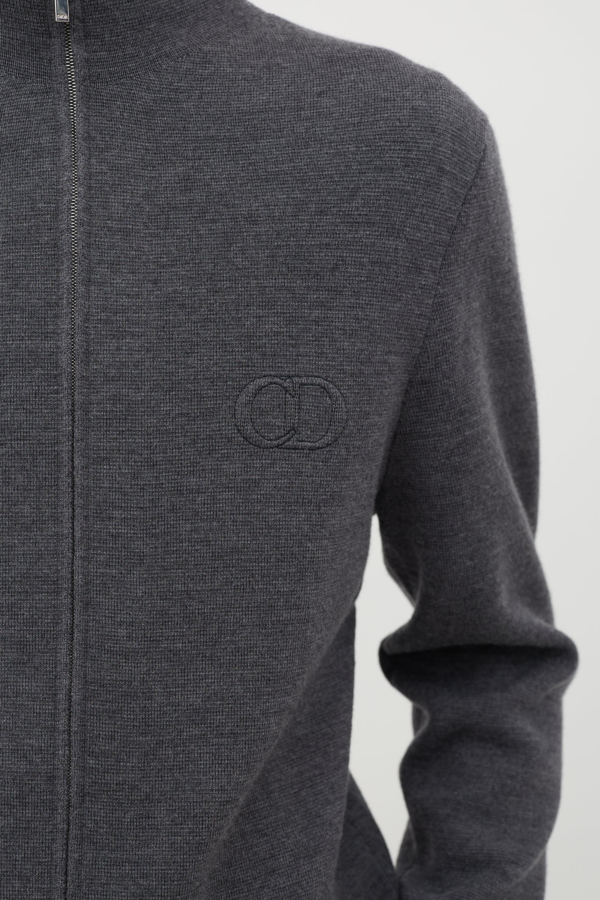 Dior Wool Zip Sweater