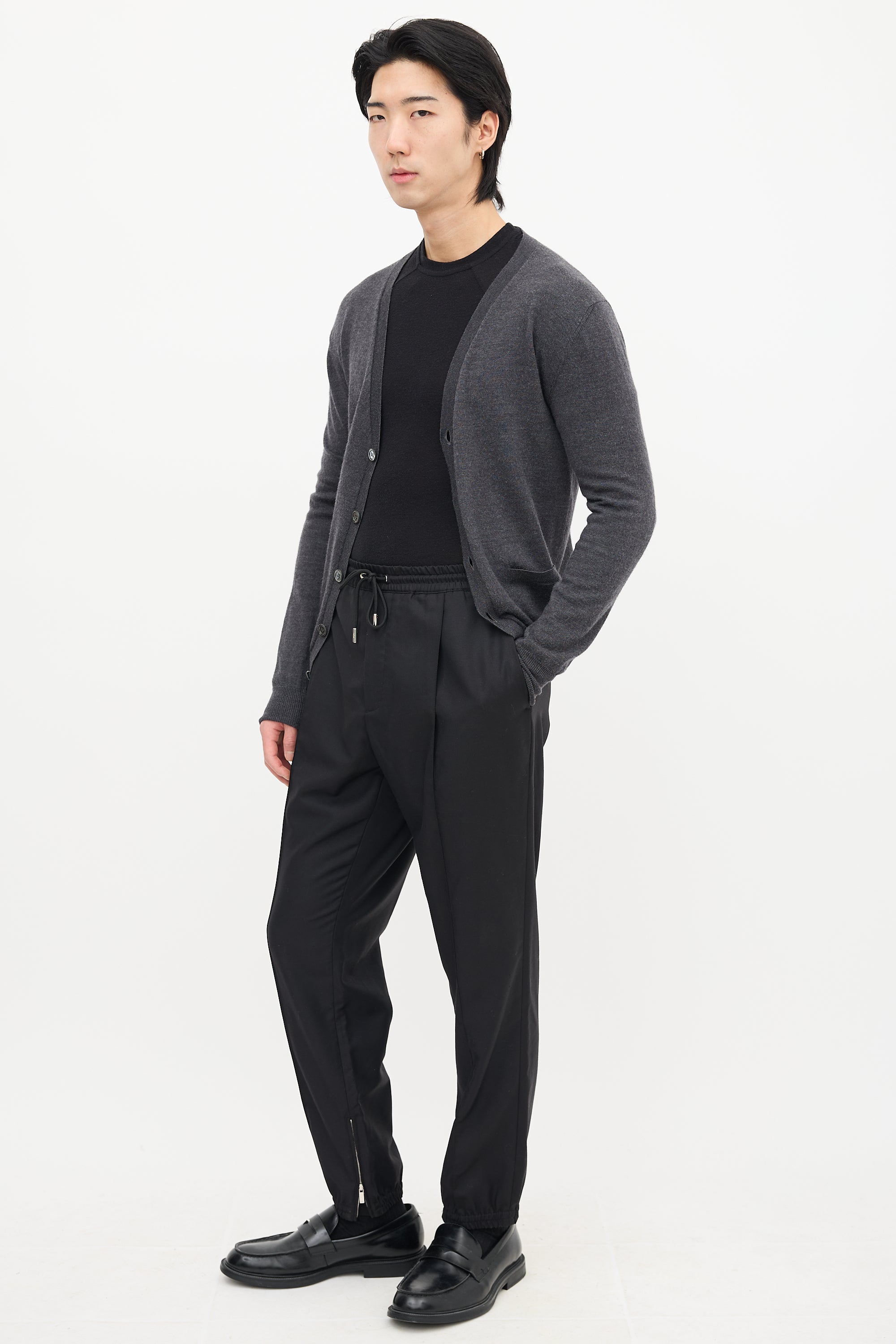 Dior Wool Drawstring Trouser