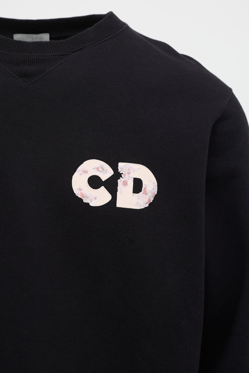 Dior X Daniel Arsham Logo Sweatshirt