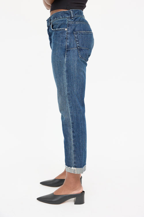 Dior Raw Hem Jeans