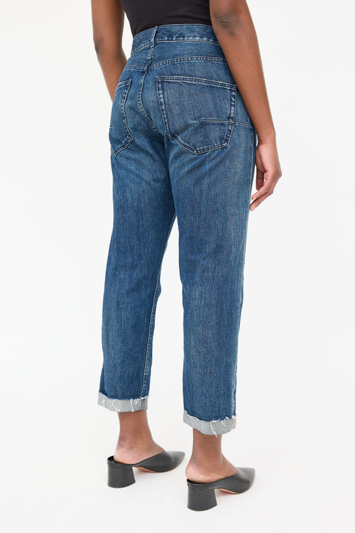Dior Raw Hem Jeans