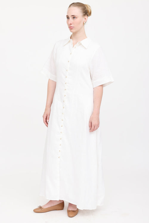 Dissh Linen Frannie Maxi Dress