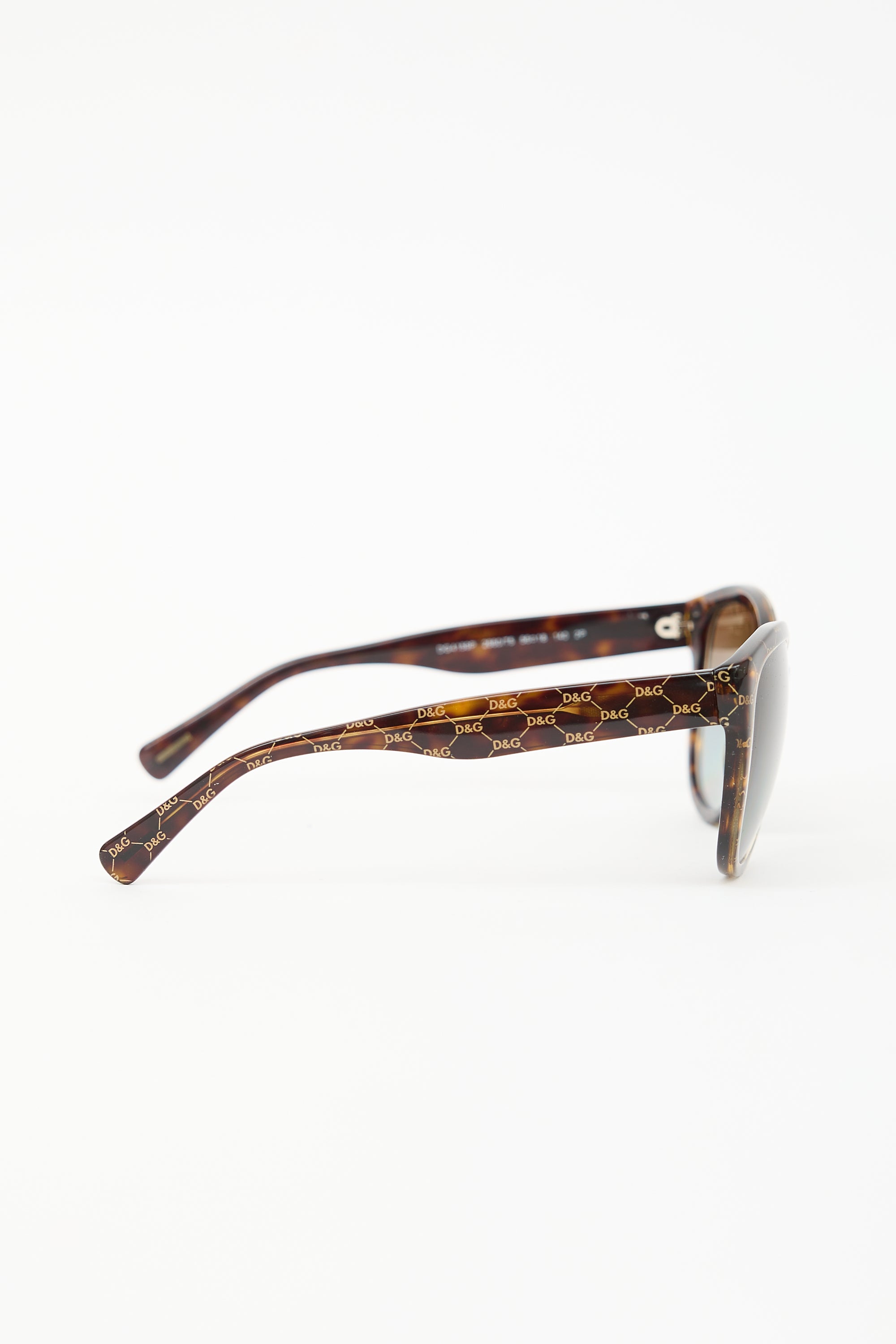 Dolce & Gabbana 4159 Monogram Round Sunglasses