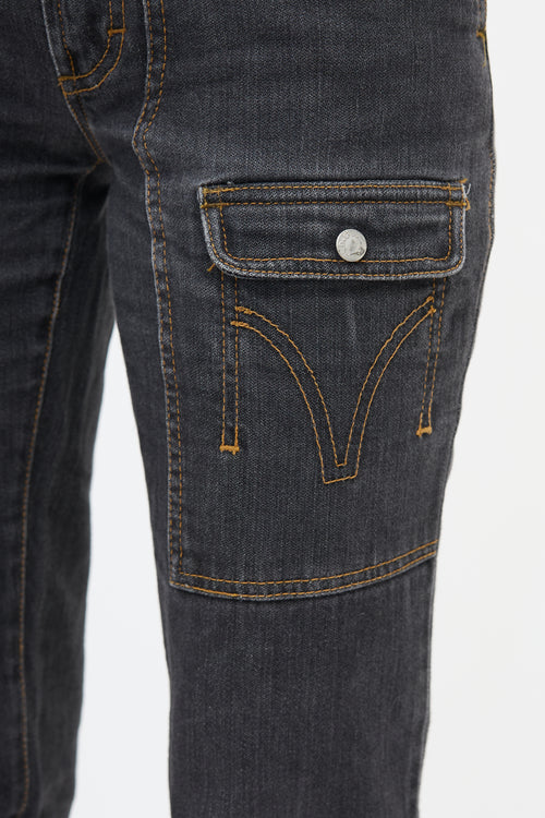 Dolce & Gabbana 2003 Layered Pocket Jeans