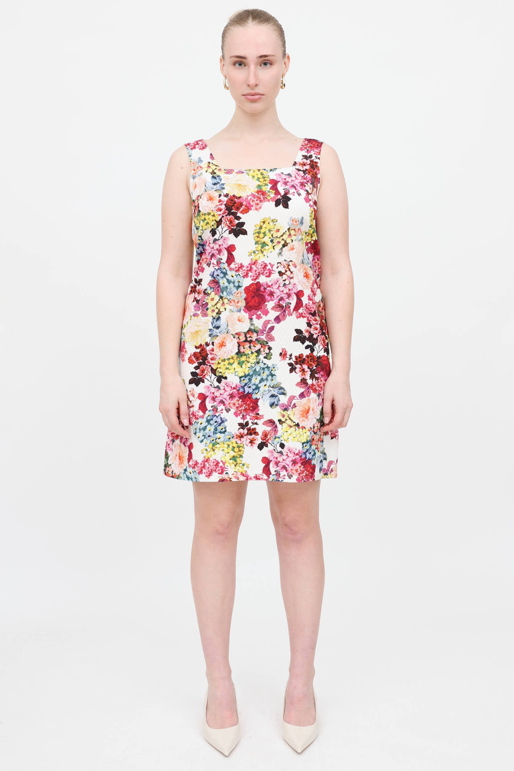 Dolce & Gabbana Floral Midi Dress