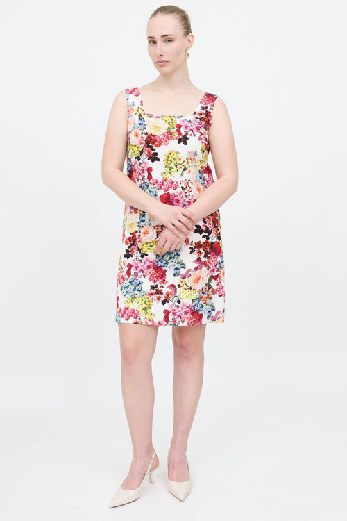 Dolce & Gabbana Floral Midi Dress