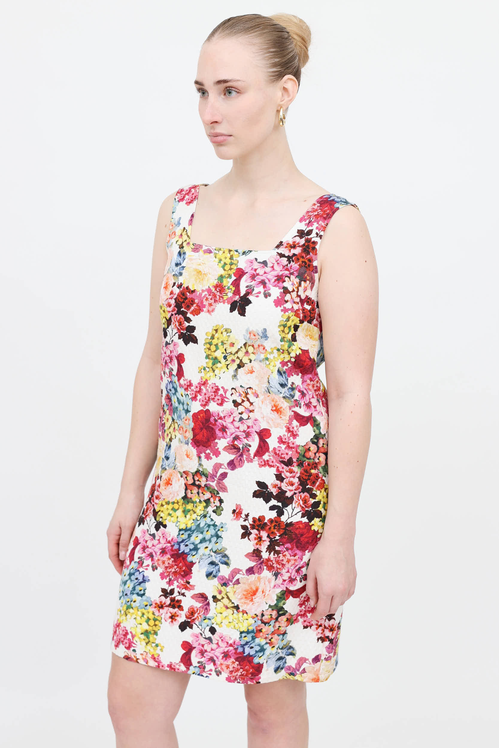 Dolce & Gabbana Floral Midi Dress