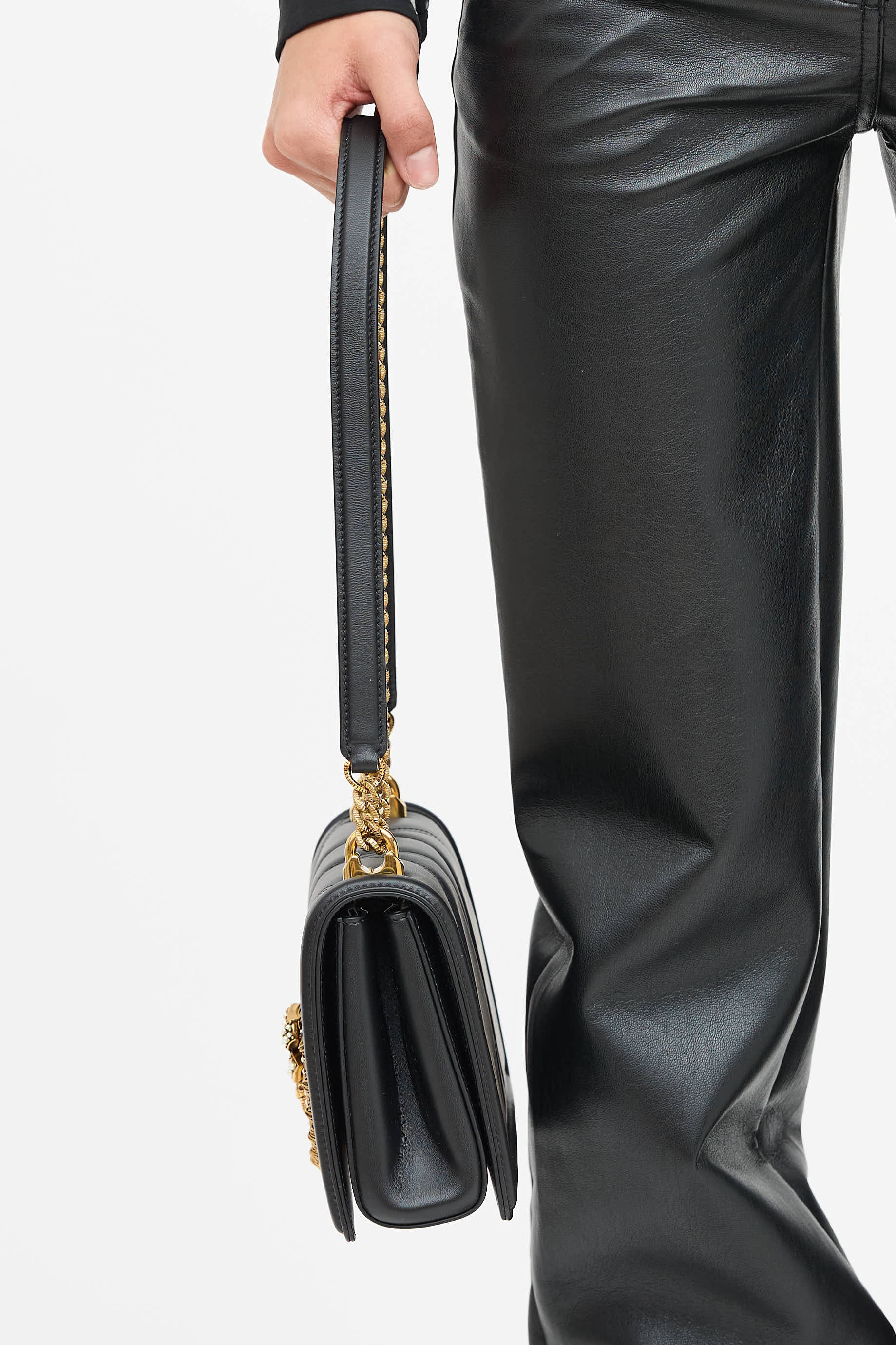 Dolce & Gabbana Quilted Medium Devotion Bag