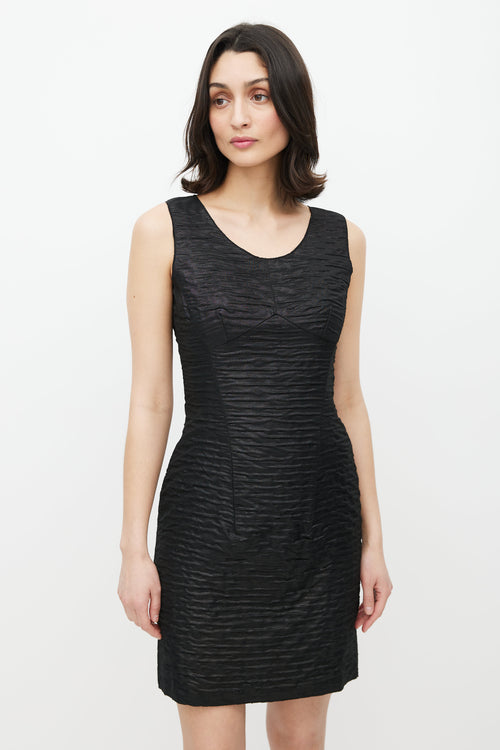 Dolce & Gabbana Black Metallic Dress