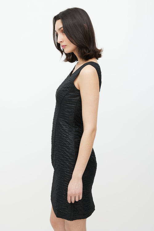 Dolce & Gabbana Black Metallic Dress