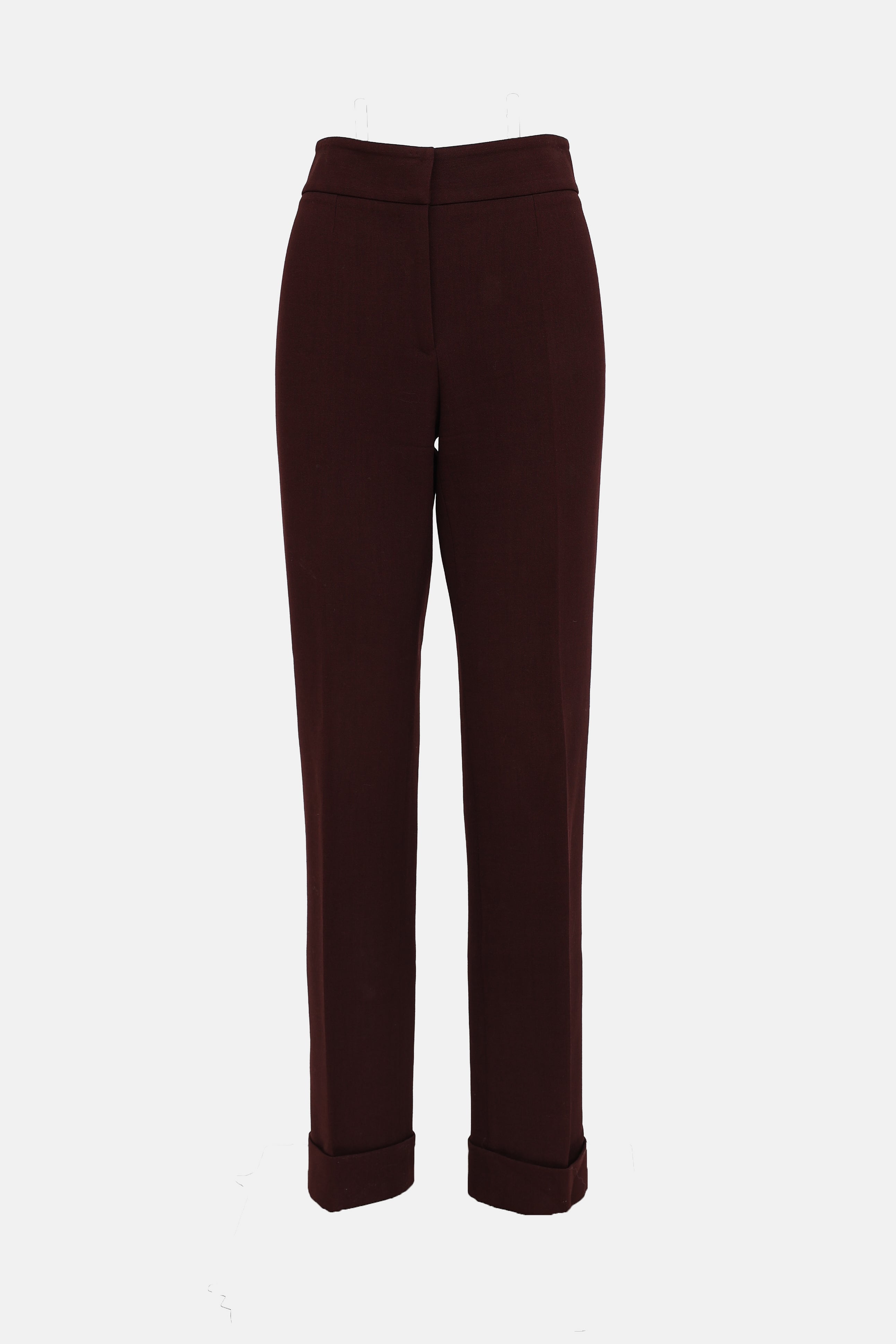 Dolce & GabbanaWool Cuffed  Pant