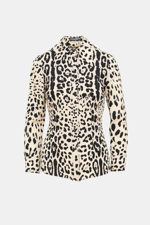 Dolce & Gabbana Silk Patterned Shirt