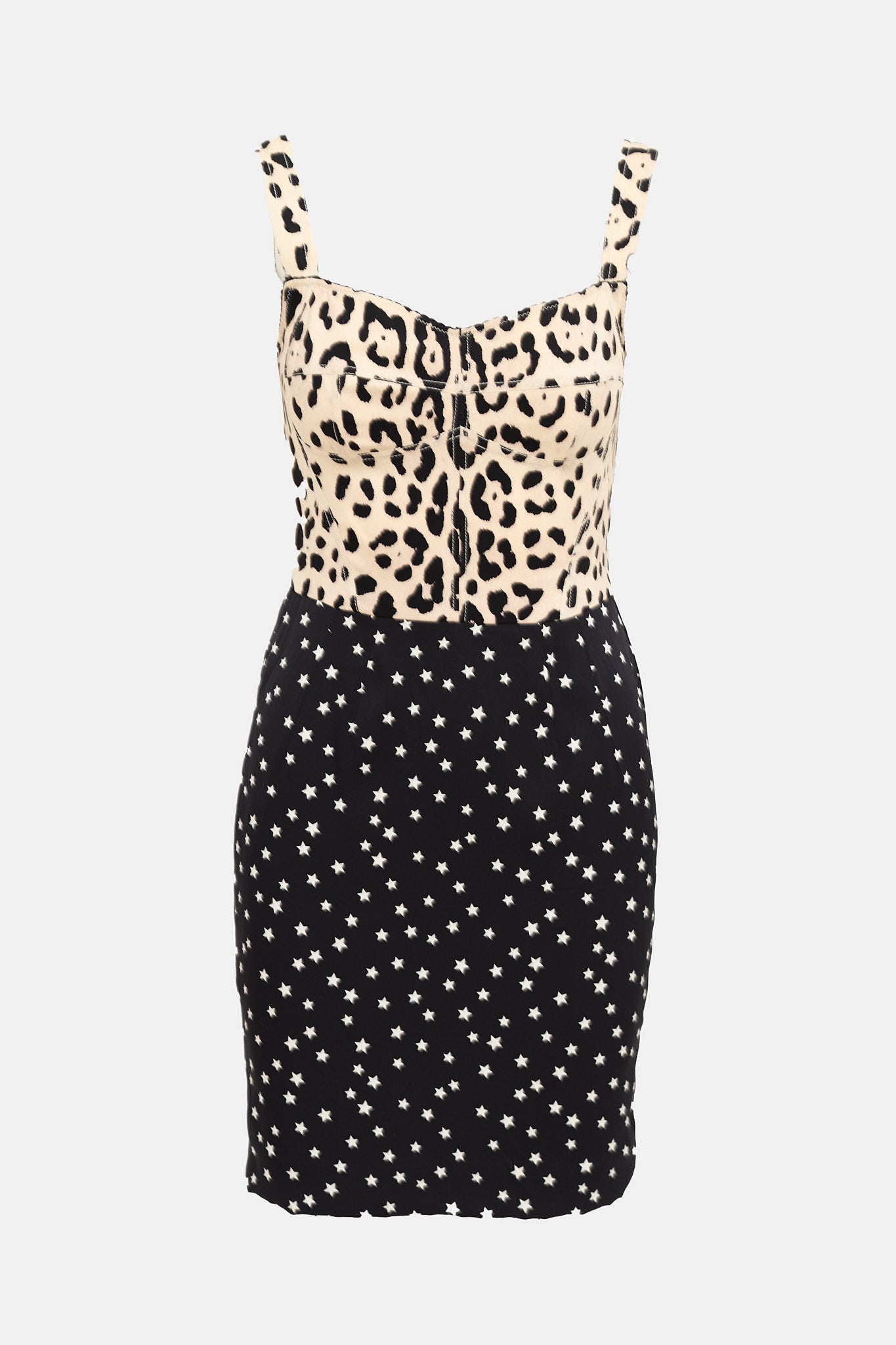 Dolce & Gabbana Silk Patterned Dress