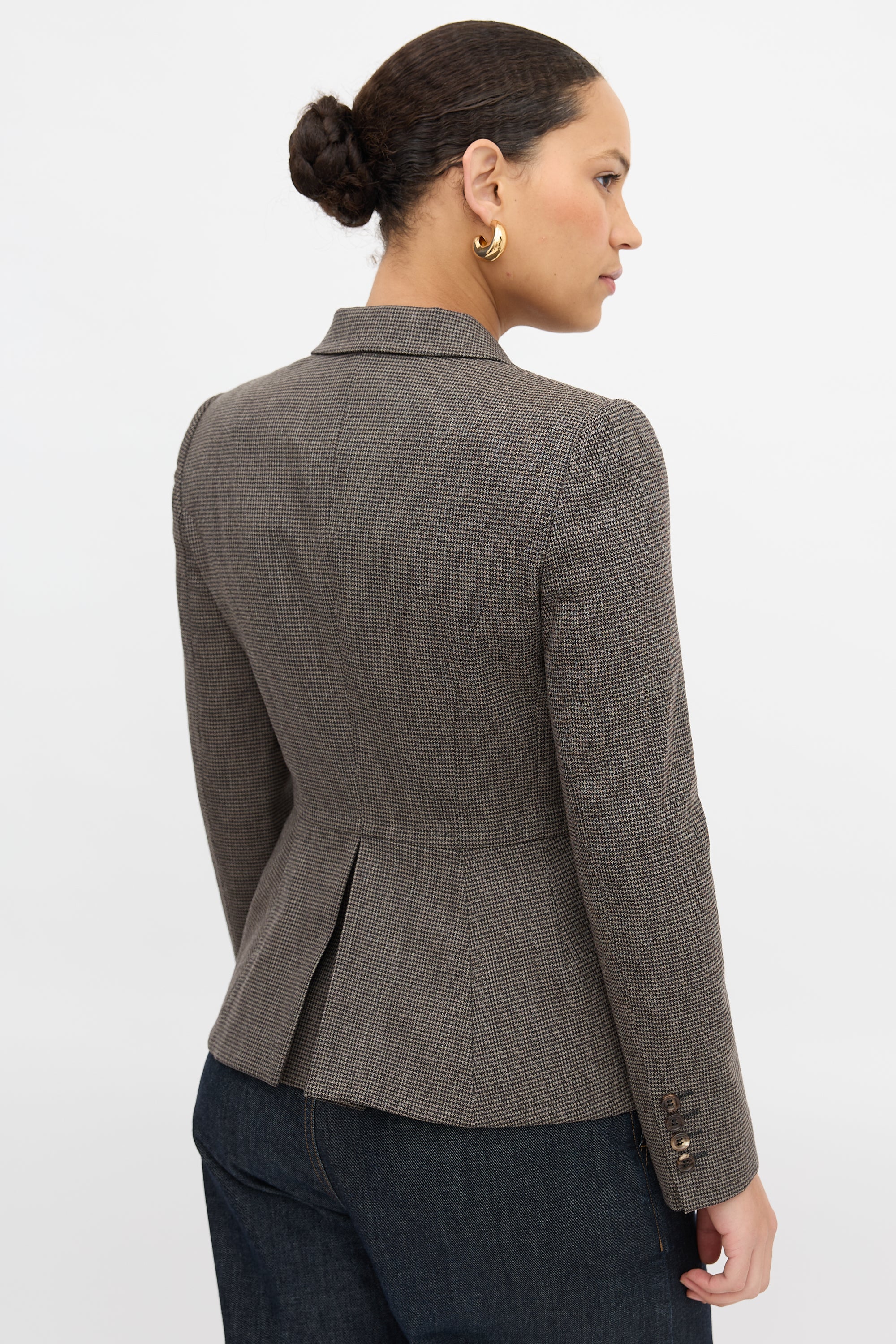 Dolce & Gabbana Wool Patterned Blazer