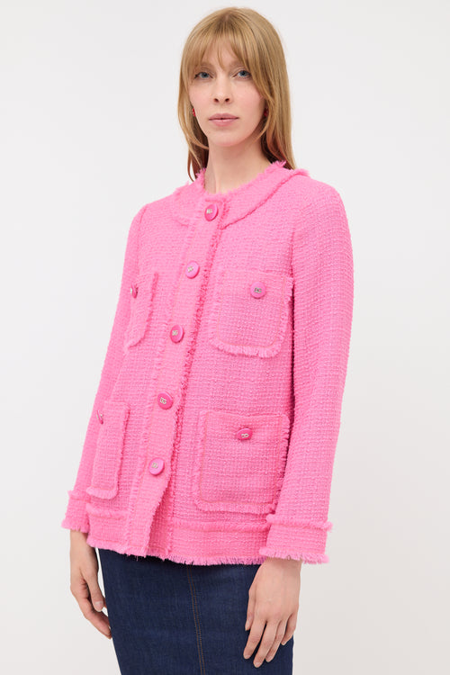 Dolce & Gabbana Wool Tweed Jacket