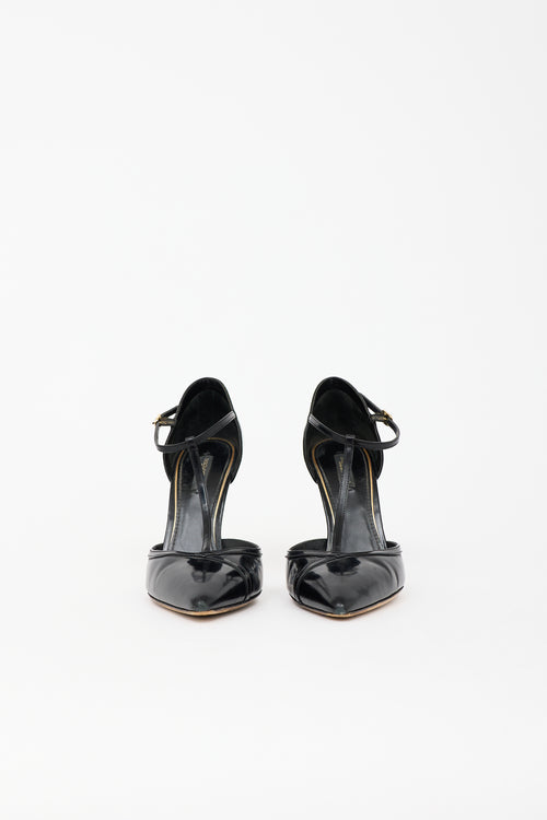 Dolce & Gabbana Leather Pointed Heel