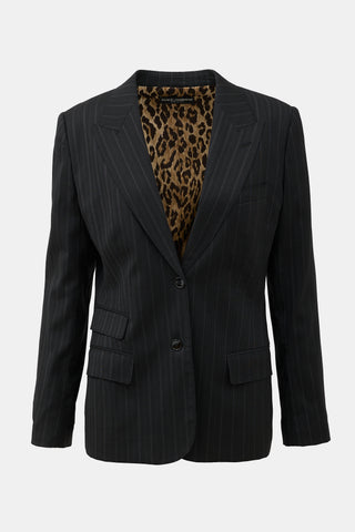 Dolce & Gabbana Pinstripe Blazer