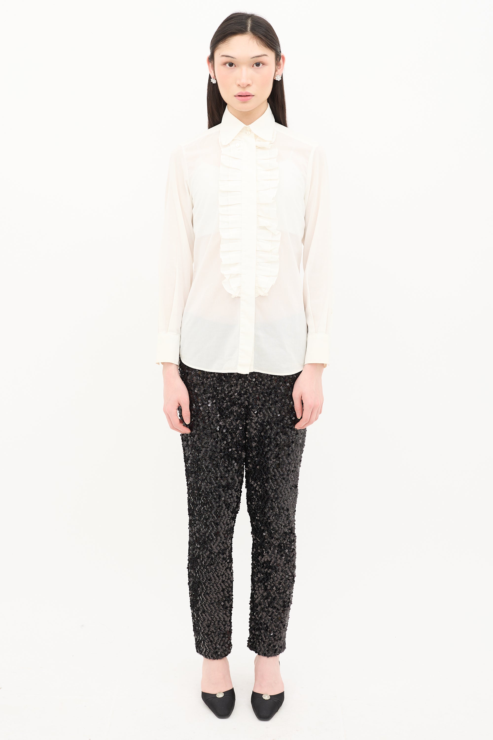 Dolce & Gabbana Ruffled Shirt