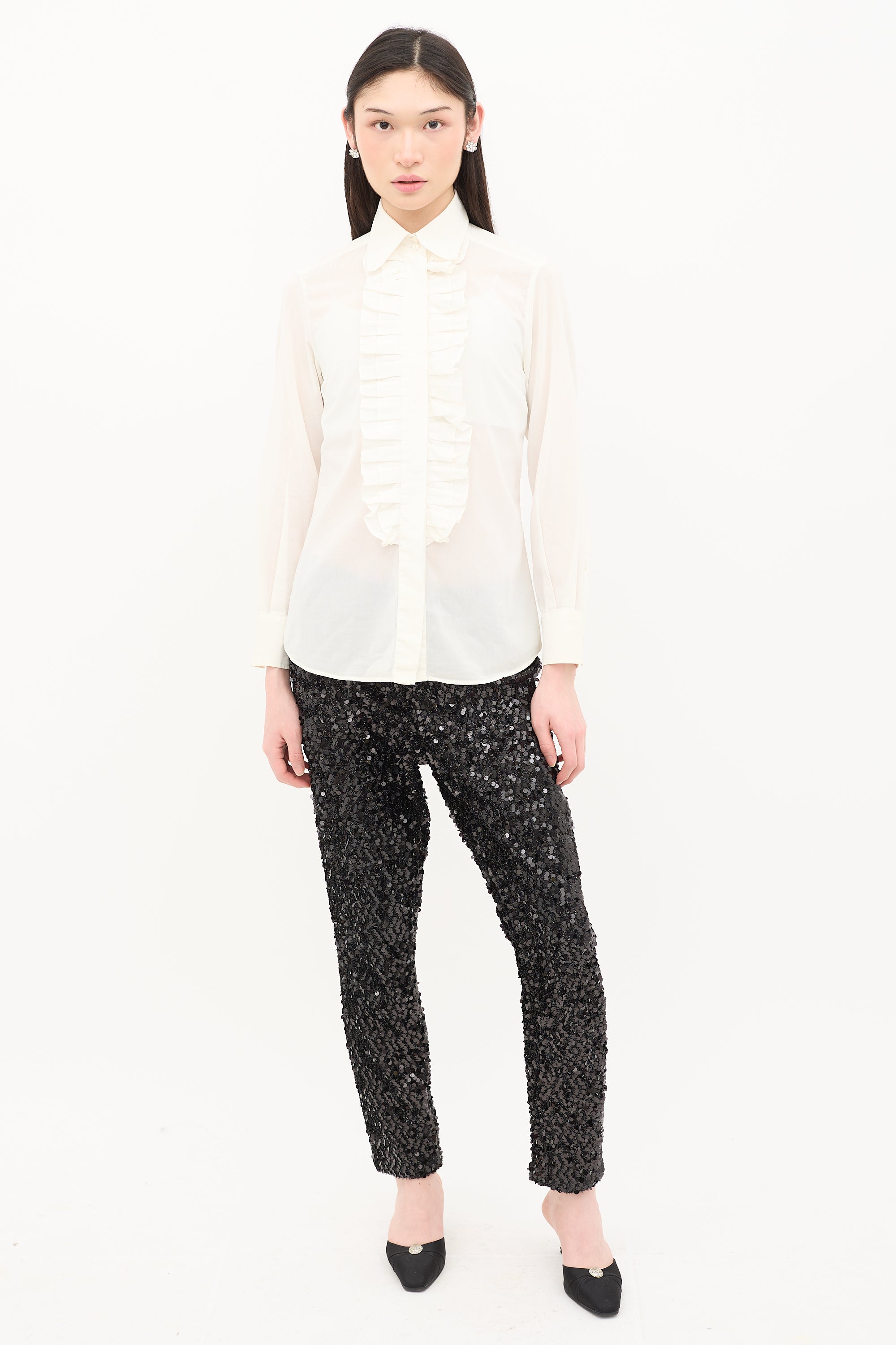 Dolce & Gabbana Ruffled Shirt