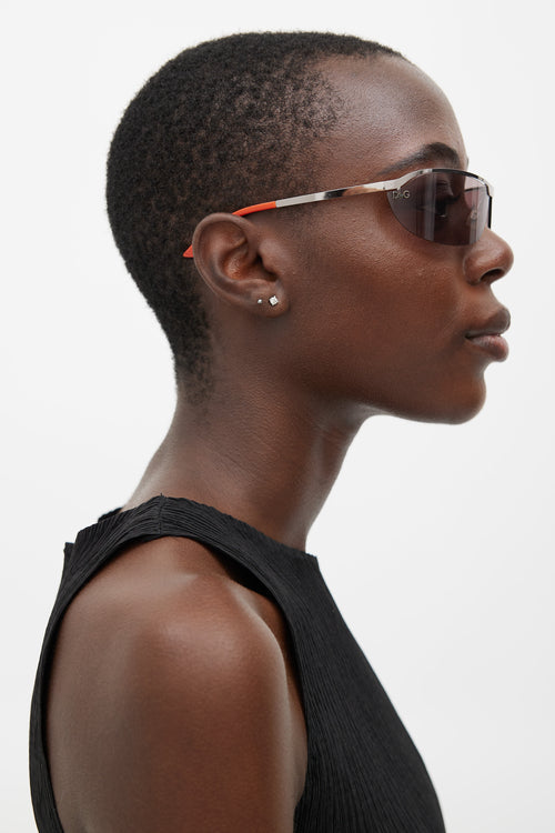 Dolce & Gabbana Silver DG2126 D22 Sunglasses