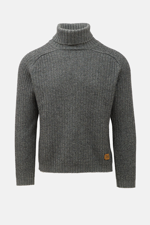 Dolce & Gabbana Wool Blend Turtleneck Sweater