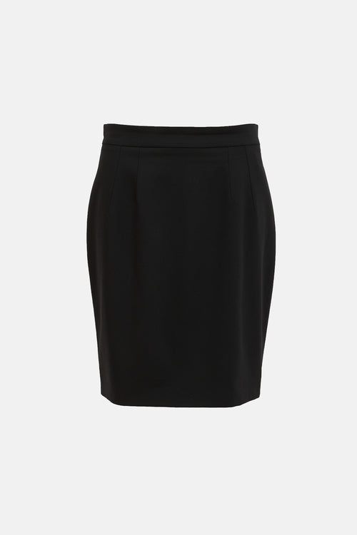 Dolce & Gabbana Wool Midi Skirt