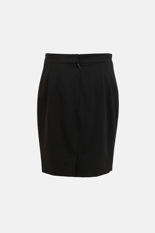 Dolce & Gabbana Wool Midi Skirt