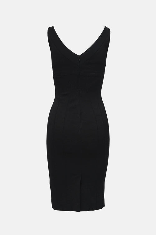 Dolce & Gabbana Paneled Midi Dress