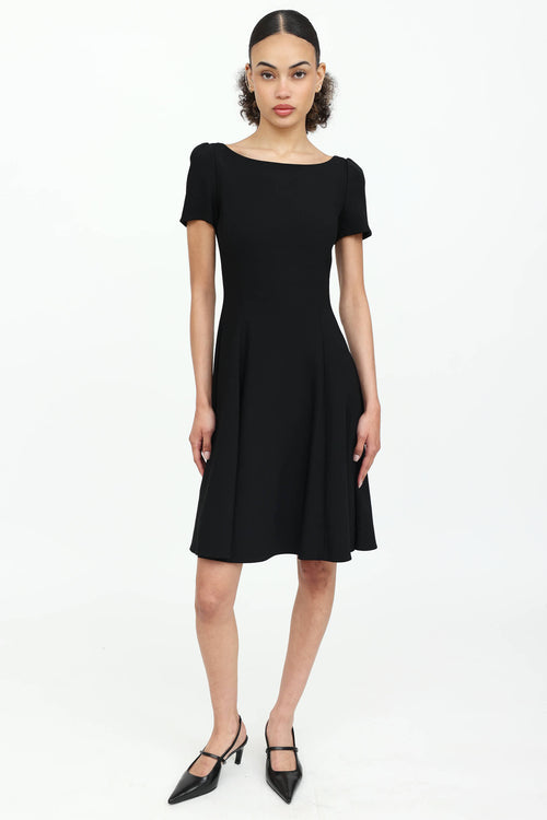 Dolce & Gabbana Jewel Back Midi Dress