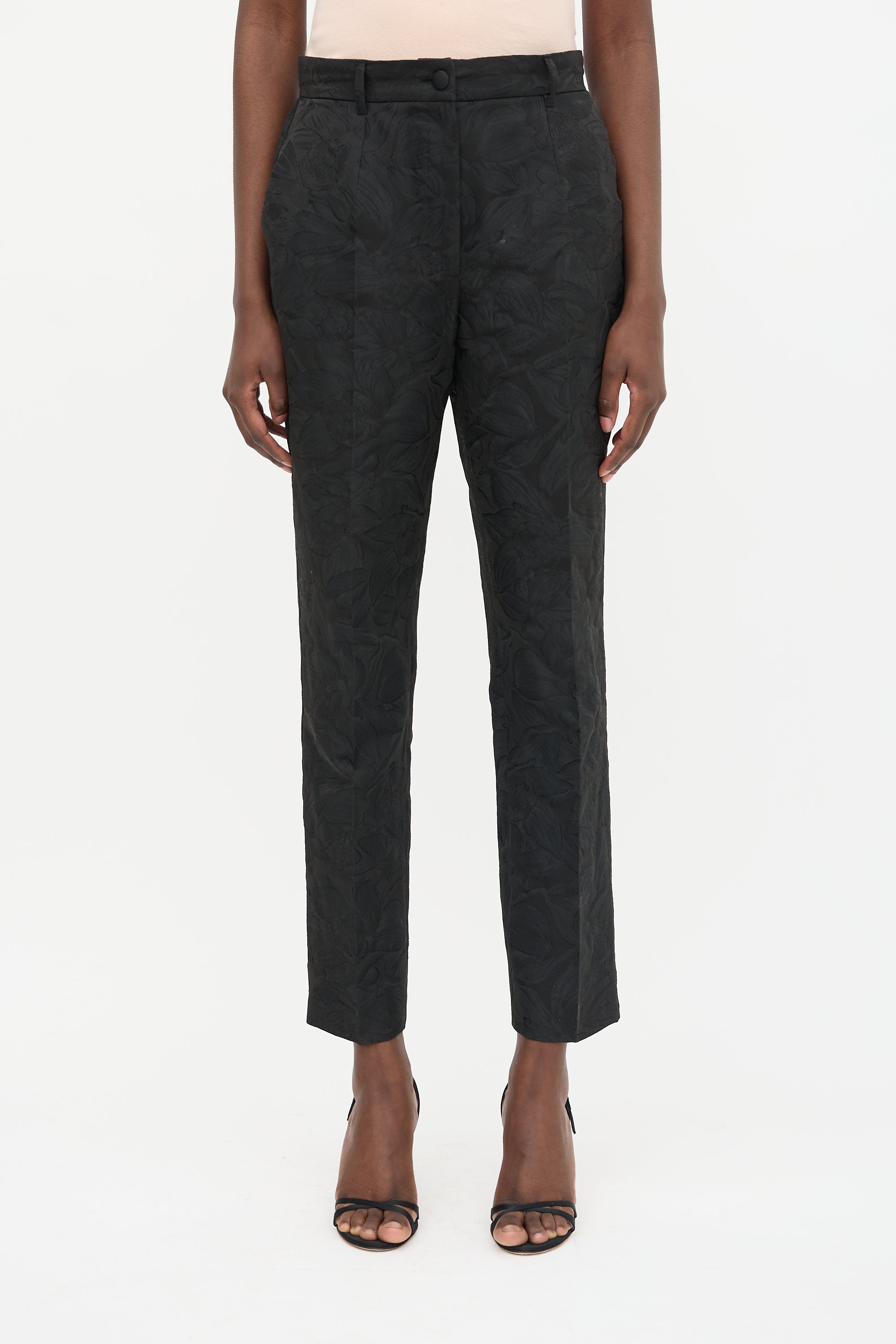 Dolce & Gabbana Brocade Trouser