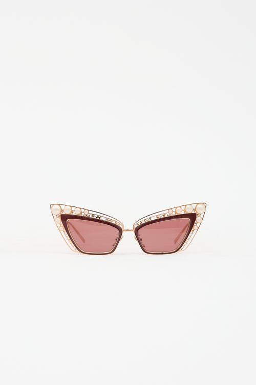 Dolce & Gabbana DG2254 Embellished Sunglasses