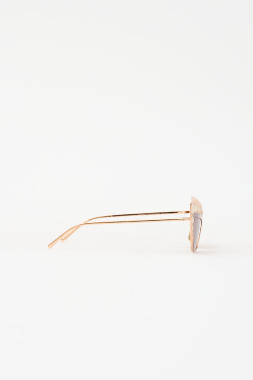 Dolce & Gabbana DG2254 Embellished Sunglasses