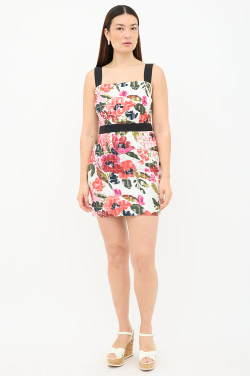 Dolce & Gabbana Floral Jacquard Dress