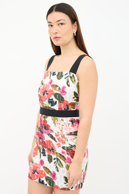 Dolce & Gabbana Floral Jacquard Dress