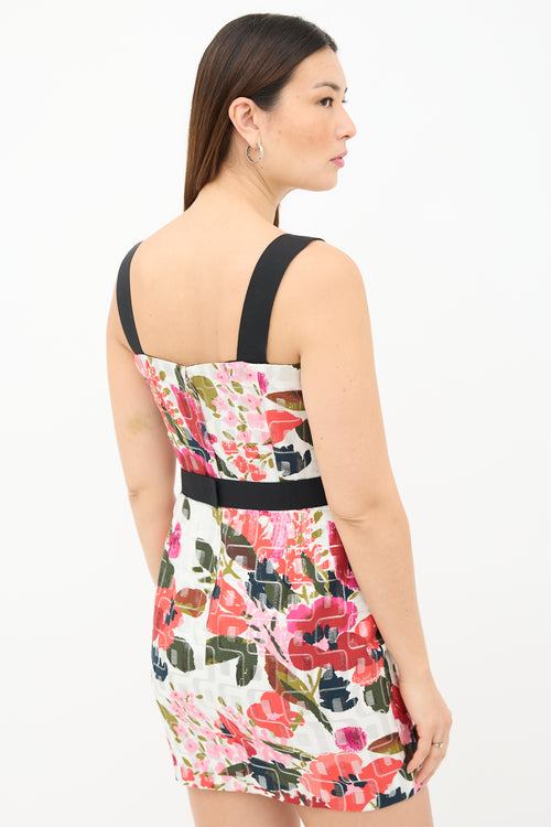 Dolce & Gabbana Floral Jacquard Dress