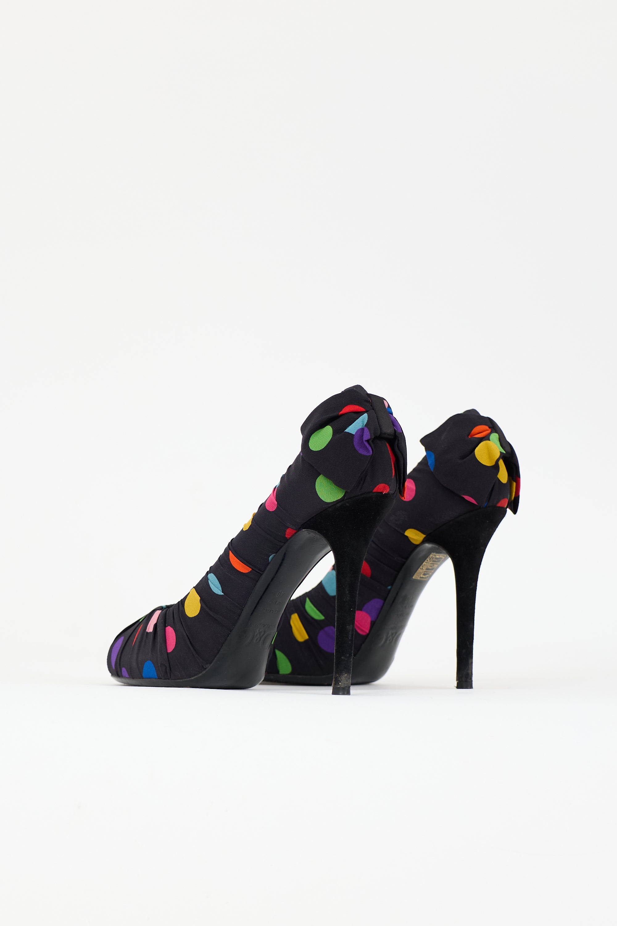 Dolce & Gabbana Pre-Fall 2010 D&G Polka Dot Pump