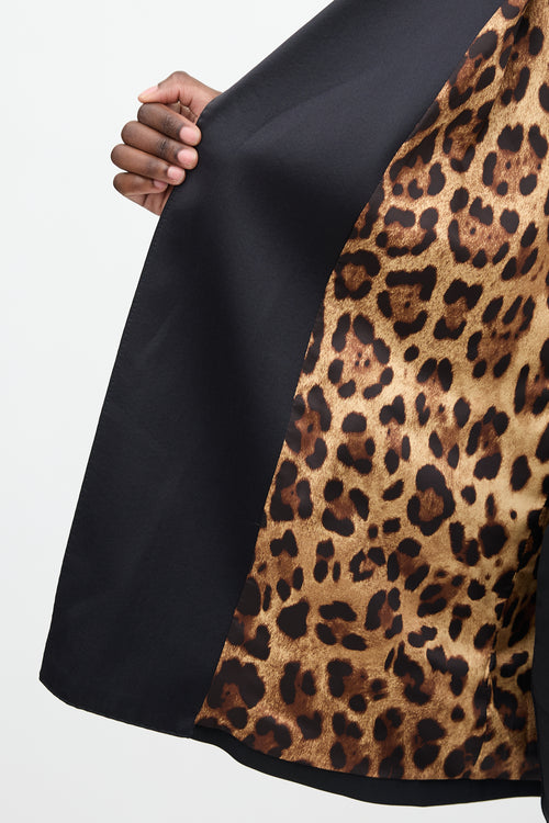 Dolce & Gabbana Silk Peak Lapel Suit